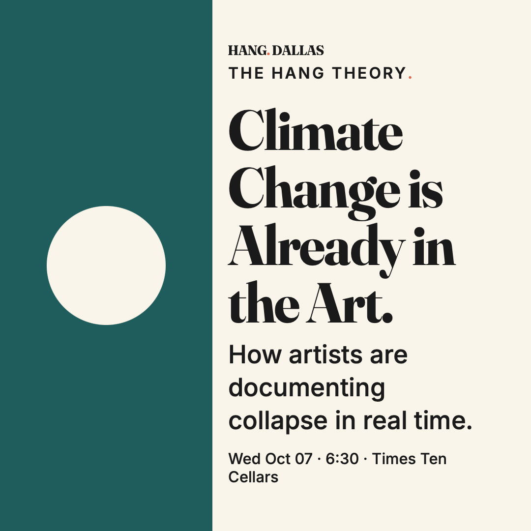 Poster for Climate Change is already in the Art - How artists are documenting collapse in real time.