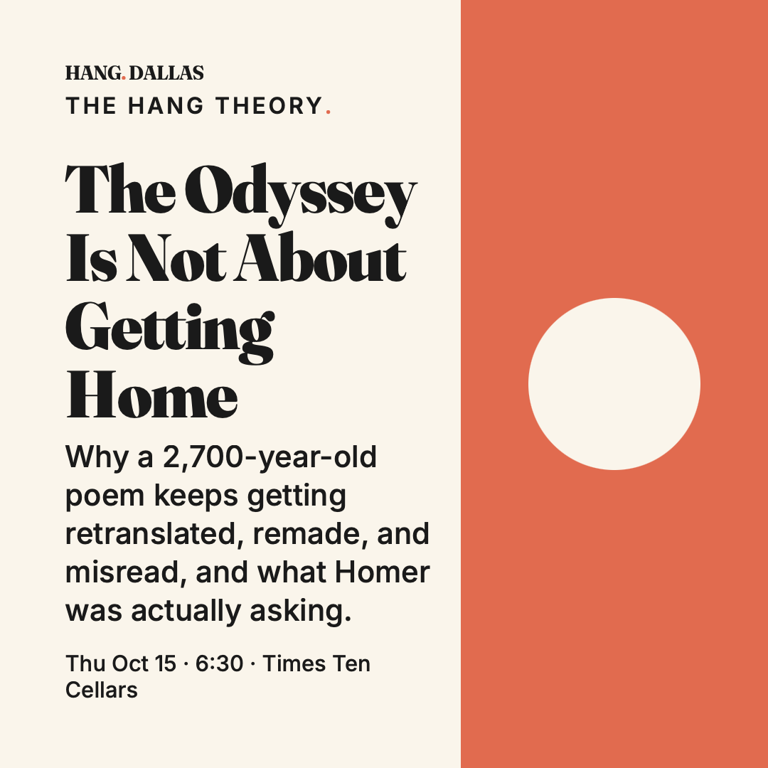 Poster for The Odyssey Is Not About Getting Home