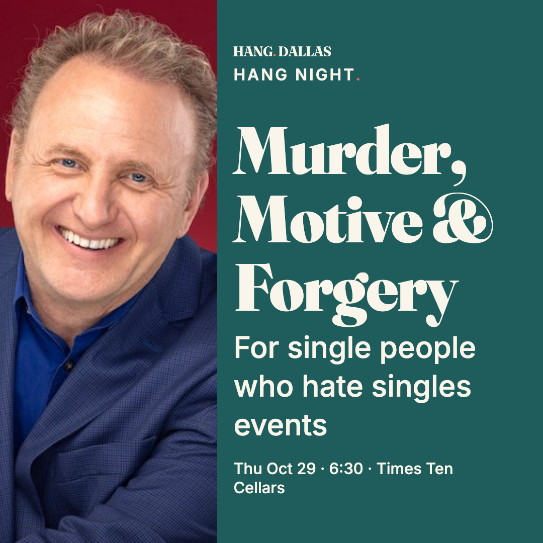 Poster for Murder, Motive & Forgery